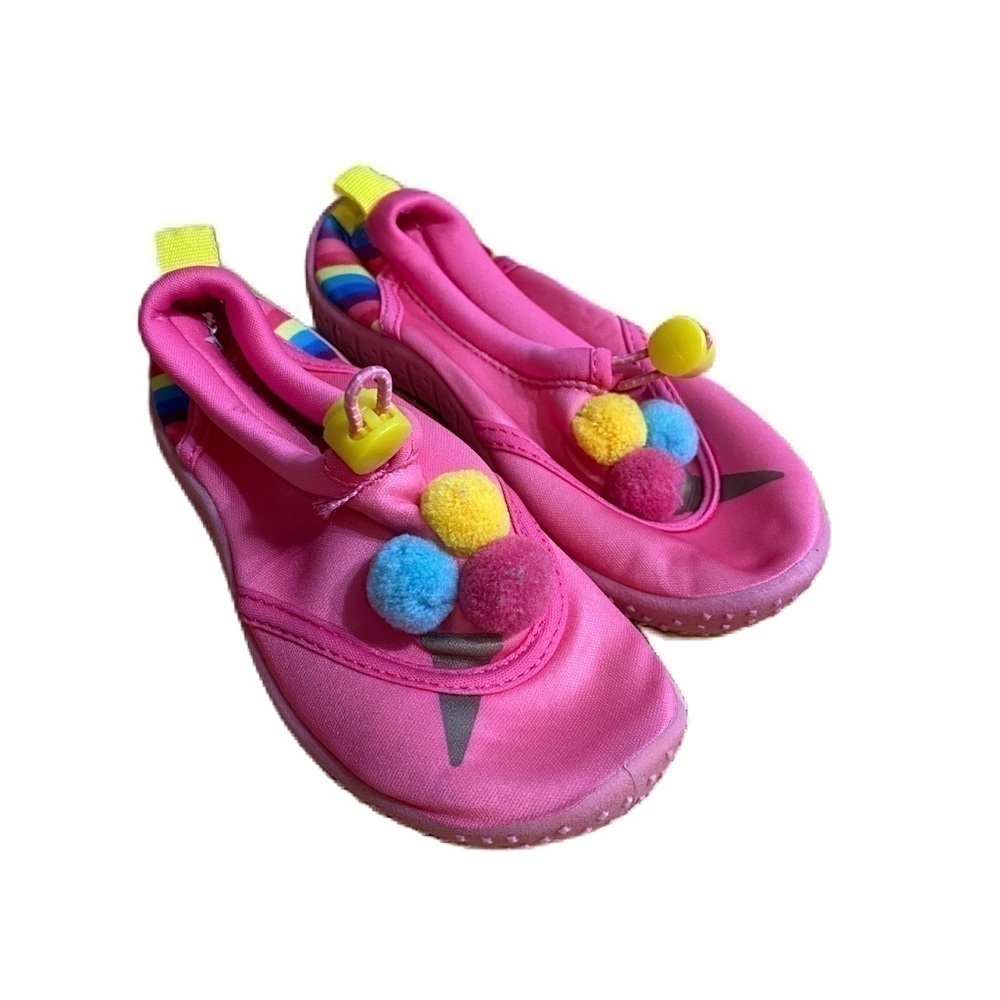 Lily & Dan Unicorn Water Shoes Pink 9 10 Kids Girls Toddler